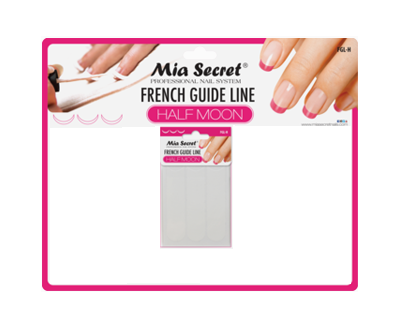 French Guide line HALF MOON Mia Secret. French Guide line HALF MOON Mia Secret. sur kazabeaute.com