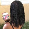 GEL COIFFANT À LA NOIX DE COCO JELLE résultat boucles GEL COIFFANT À LA NOIX DE COCO JELLE résultat boucles