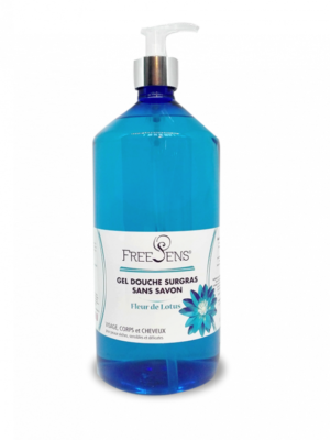 gel douche surgras fleur de lotus FREESENS
