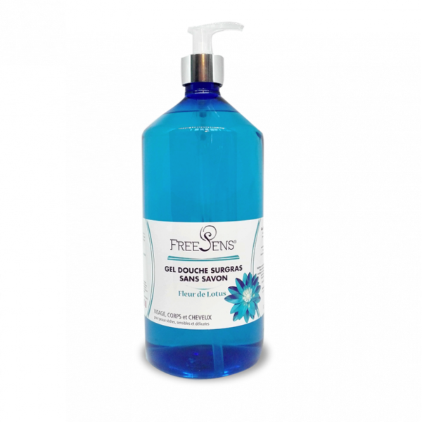 gel douche surgras fleur de lotus FREESENS