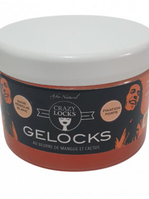 gelocks au beurre de mangue et cactus crazy locks afro naturel 300ml
