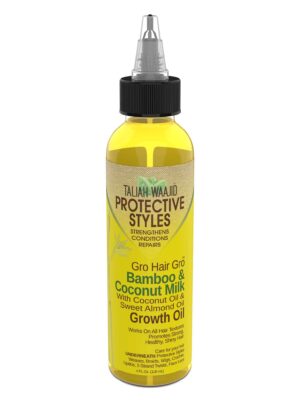 Huile de croissance BAMBOO & COCONUT MILK - PROTECTIVE STYLES 4oz (118ml)