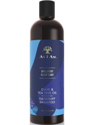 Shampoing DANDRUFF OLIVE & TEA TREE - DRY & ITCHY SCALP CARE 12oz (355ml)
