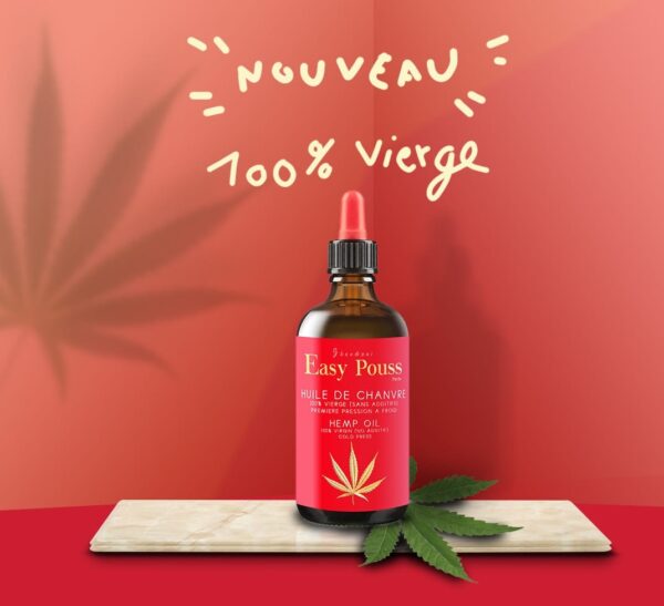 Huile de chanvre Easy pouss sur kazabeaute.com