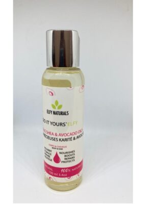 huile précieuse karite et avocat elfy naturals 100ml