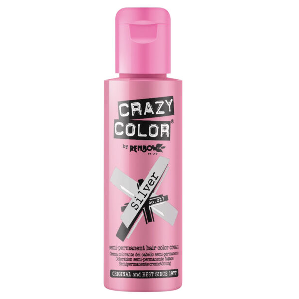 Couleur semi-permanente SILVER n°27 100ml Couleur semi-permanente SILVER n°27 100ml