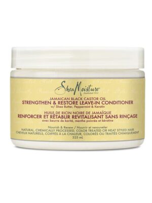 JAMAICAN BLACK CASTOR OIL STRENGTHEN & RESTORE LEAVE IN CONDITIONER shea moisture 0