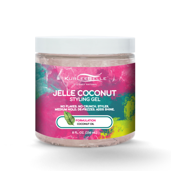 Kurlee Belle jelle coconut styling Gel 236 ml Kurlee Belle jelle coconut styling Gel 236 ml
