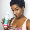 kurleeBelle APRÈS SHAMPOING SANS RINÇAGE THIRSTY KURLS resultat boucle