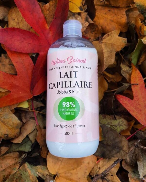lait capillaire jojoba et rincin base neutre 500 ml 2