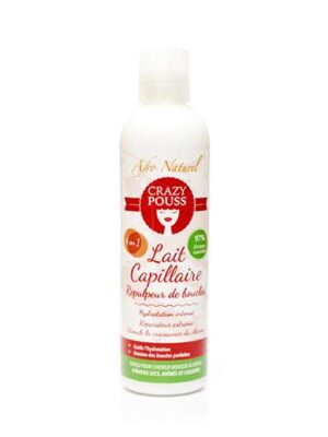 lait capillaire repulpeur de boucles 4 en 1 crazy pouss