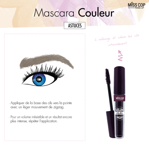Mascara VOLUM'LONGUEUR BLEU #02 Mascara VOLUM'LONGUEUR BLEU #02