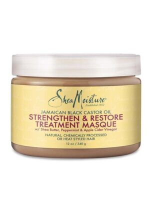 masque shea mosture hair jamaican black castor oil restor HUILE DE RICIN NOIRE JAMAÏCAINE 8oz