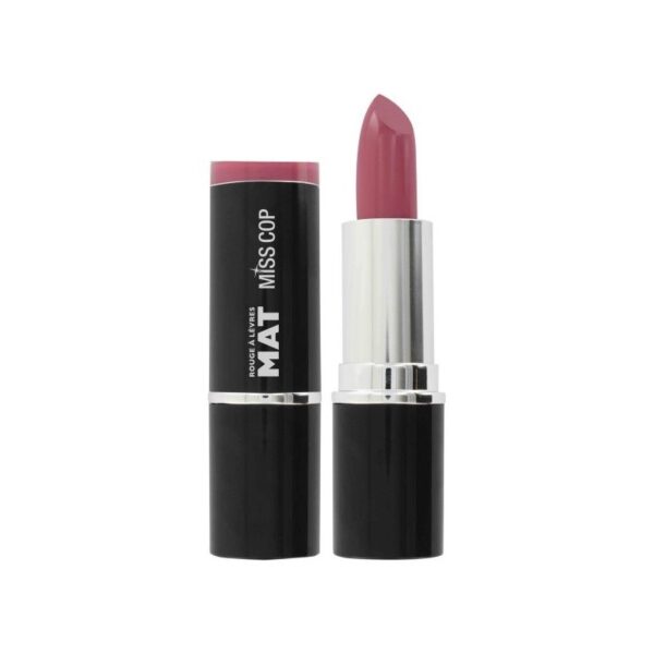 miss cop rouge levres mat rose girly