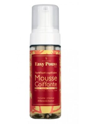 mousse mise en plis chanvre ricin keratine 150ml Easy Pouss