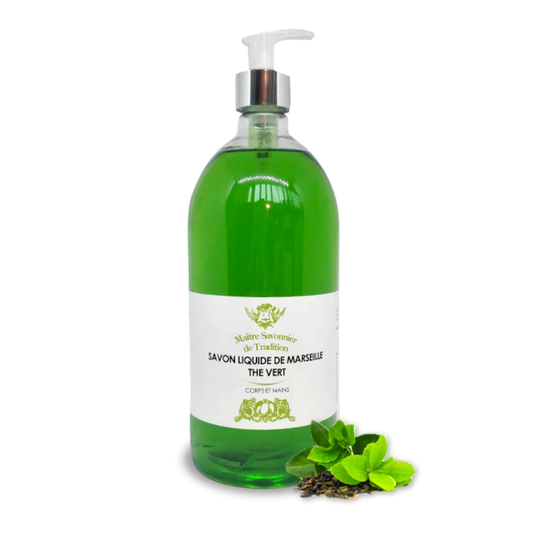 savon de marseille the vert 1L