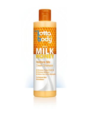 shampooing creme lait miel 300ml cream shampoo lotta body