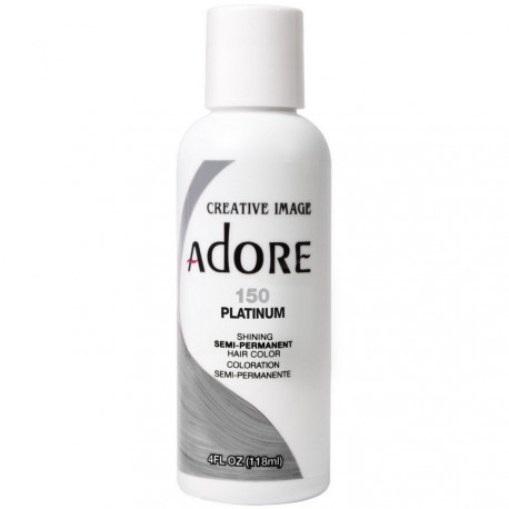 shining semi permanent hair color 150 platinum 118 ml adore by creative images shining semi permanent hair color 150 platinum 118 ml adore by creative images