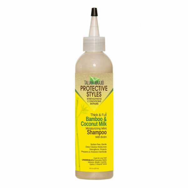 Shampoing THICK & FULL BAMBOO & COCONUT MILK - PROTECTIVE STYLES 8oz (237ml) Shampoing THICK & FULL BAMBOO & COCONUT MILK - PROTECTIVE STYLES 8oz (237ml)