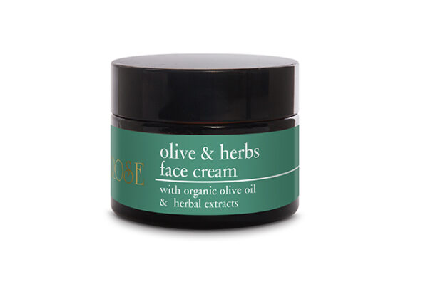 Yellow rose cosmetics crème antirides visage olive herbs 98 ingrédients naturels