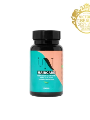 Compléments alimentaires en GÉLULES pour la POUSSE DE CHEVEUX de la marque IN HAIRCARE sont 100% naturels et fabriqués à base d'extraits de plantes sur kazabeaute.com