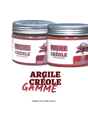 duo d'argiles rose et rouge