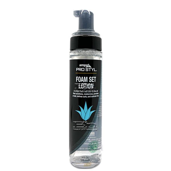 ampro-pro-styl-foam-set-lotion-8oz lotion coiffante