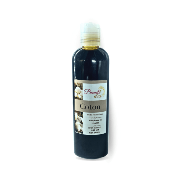 huile cosmétique de coton